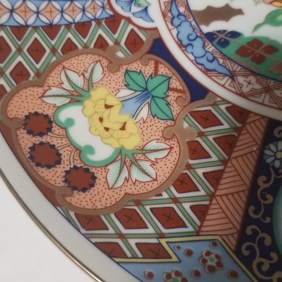 Miyako Handcrafted porcelain plate - Picture 3 of 3